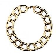 gold bracelet with large links