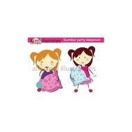 Girl Sleepover Slumber Party N3