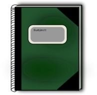 Subject Book By Nlyl A Green Notebook