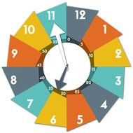 watches with colored cards