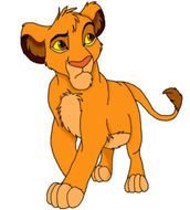 Lion King Cub Simba Clip Art