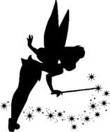 Tinkerbell Silhouette