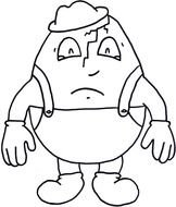 Humpty Dumpty darwing