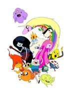 Adventure Time Characters drawing