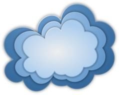 Ä°llustration of Cloud icon