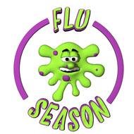 green Flu Season Clip Art drawing