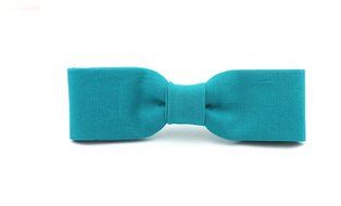 turquoise bow tie