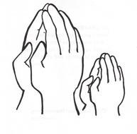 Praying Hands Coloring Pages For Kids
