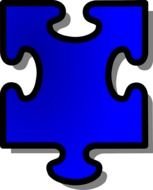 Jigsaw Puzzle Pieces Clip Art N32