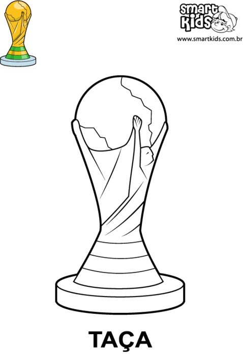 Desenhos Para Colorir Da Copa Do Mundo 2010