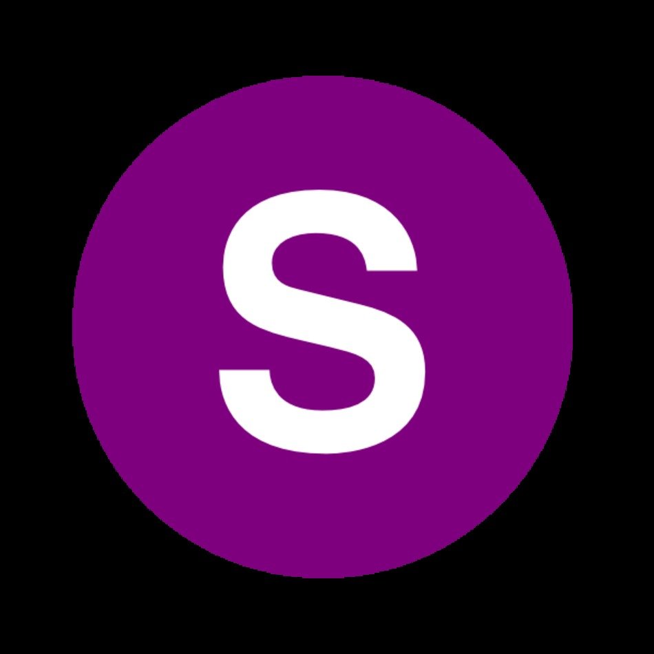 Purple Letter S Clip Art