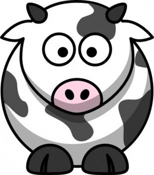 Cow Cartoon Clip Art N63