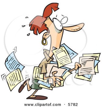 Frazzled Clip Art