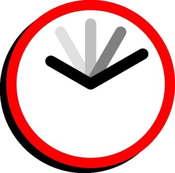 Digital Clock Clip Art N14