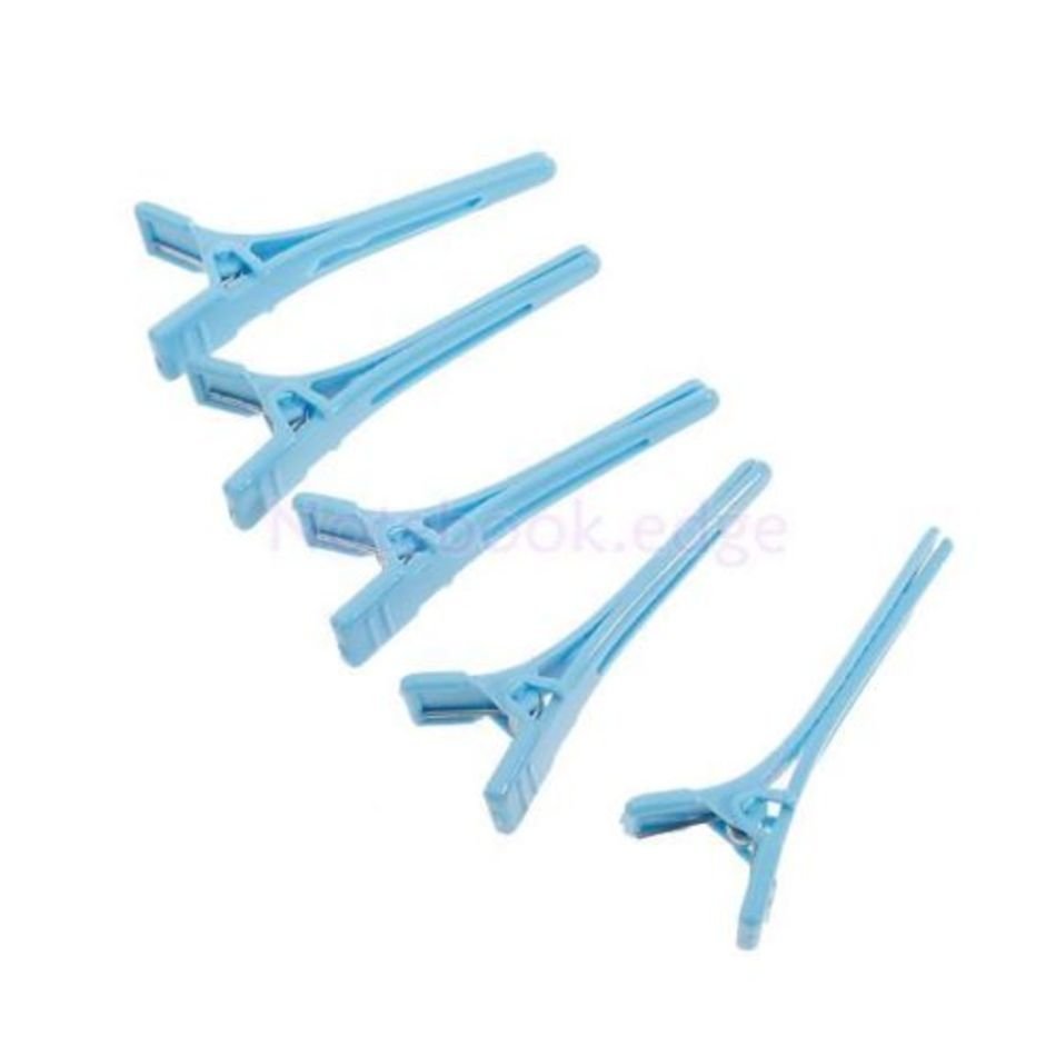 Plastic hairdressing salon hair clips sectioning clip clamps beauty