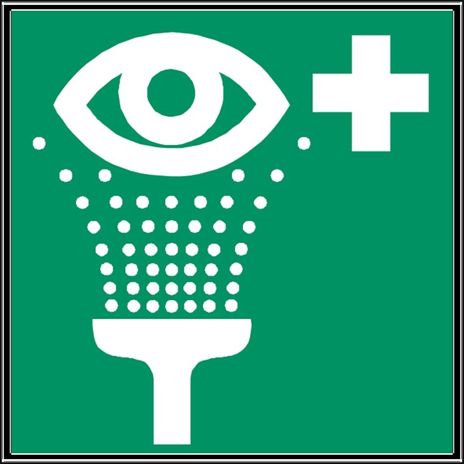 Eye Wash Sign