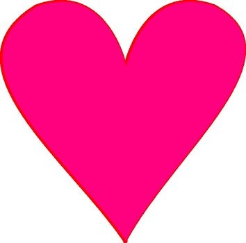 Pink Heart Clip Art Free N6