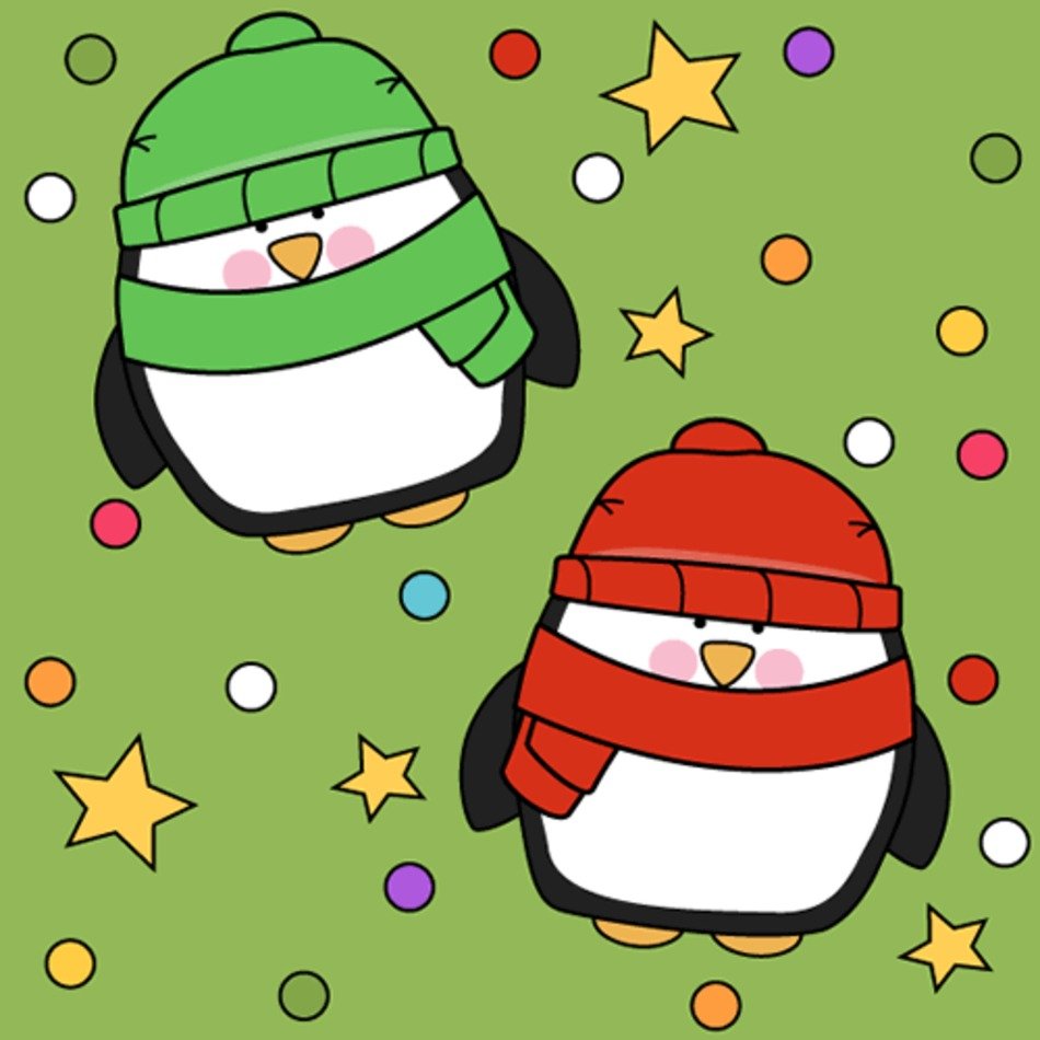 Backgrounds gt Christmas Holiday Penguin Background