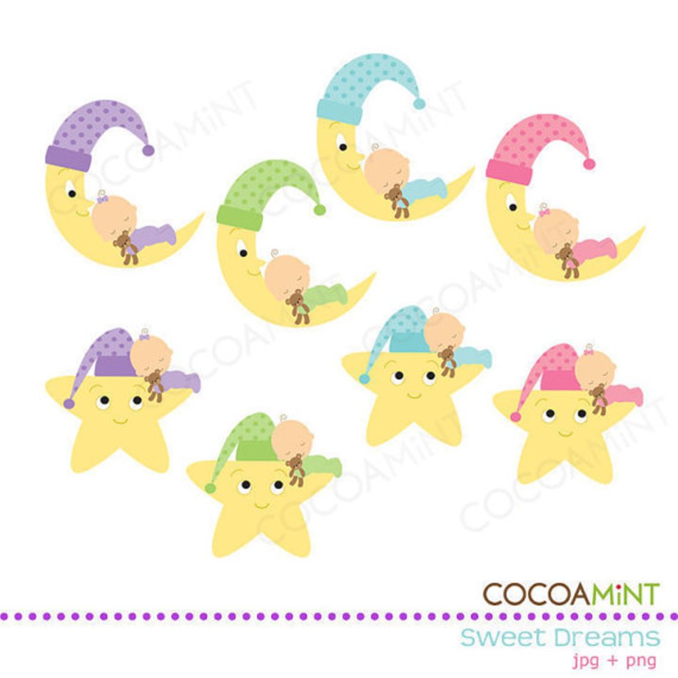 Sweet Dreams Clip Art