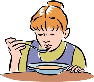 People Eating Breakfast Clip Art Free