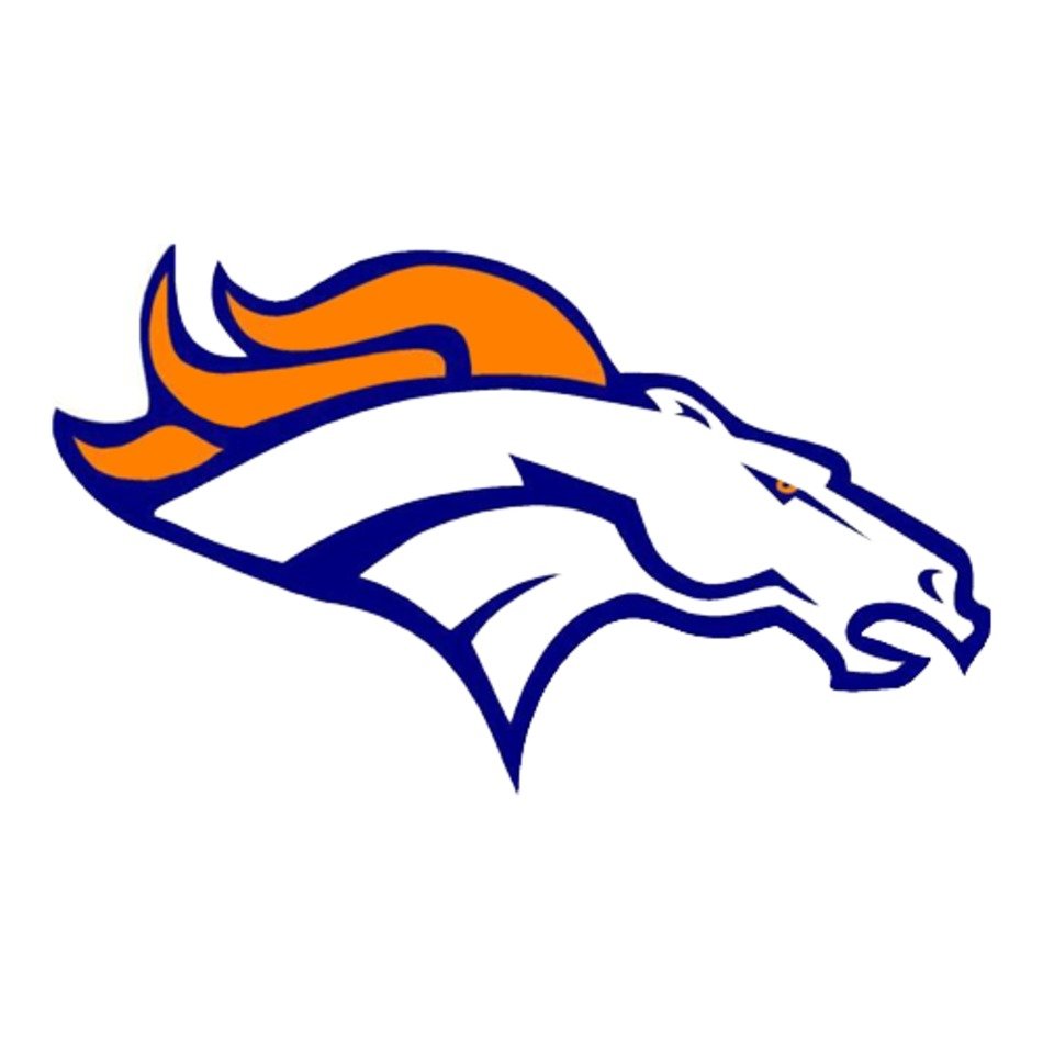 Denver Bronco Decals