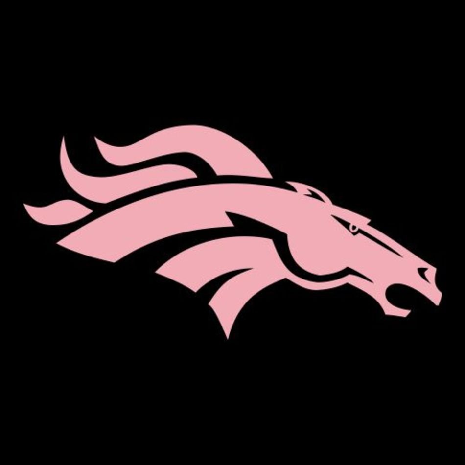 pink denver broncos