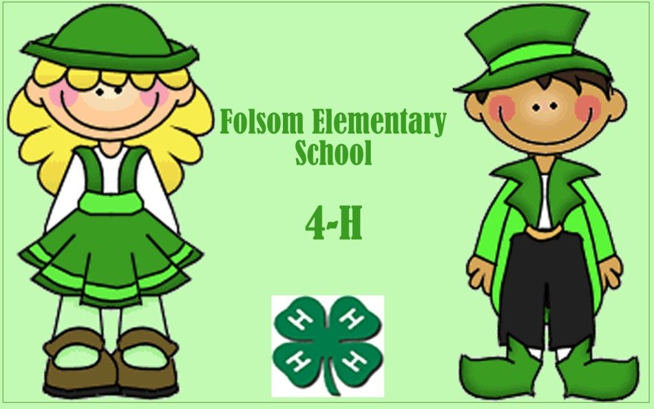 Folsom Elementary School 4-H as the inscription in the picture