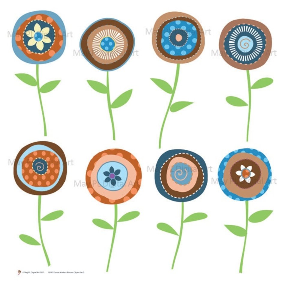 Flower Clip Art N234