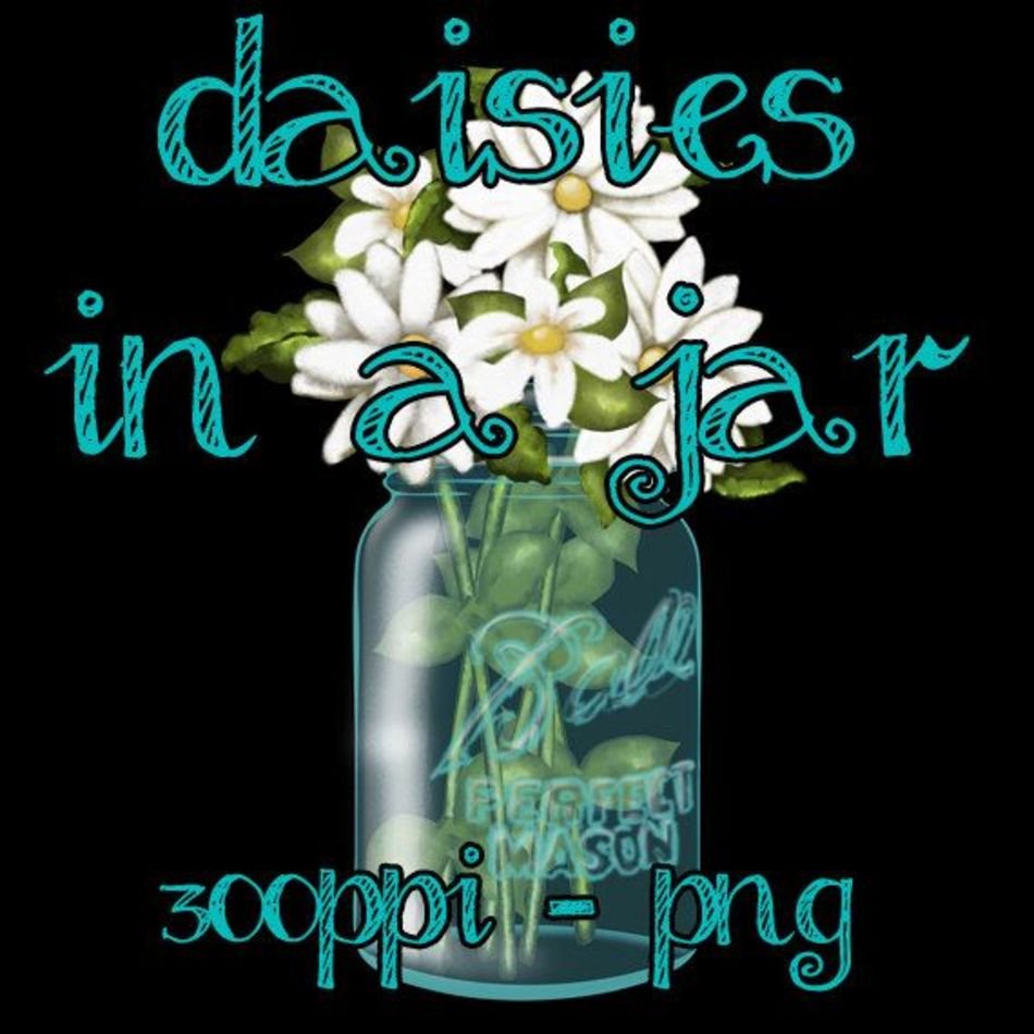Jar Floral Clip Art Graphics Flora Ball Mason