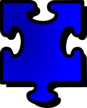 Jigsaw Puzzle Pieces Clip Art N32