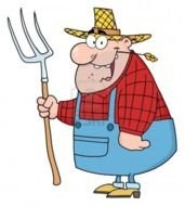 Crazy Old Man Cartoon
