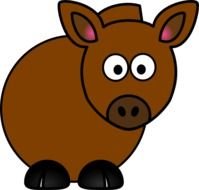 Cute Horse Clip Art N8