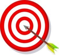 Target With Arrow Clip Art N16
