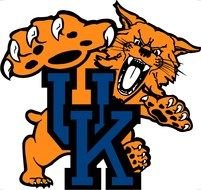 UK Wildcats logo on a white background