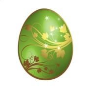 Green Easter Egg