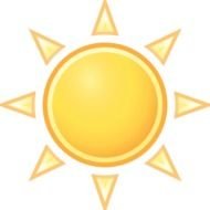 Sunny Weather Clip Art N12