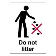 Do Not Litter N4