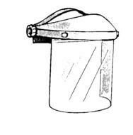 Safety Face Shield Clip Art