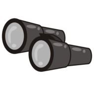 Binoculars Clip Art N10