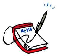 notebook for notes as illustration