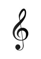 one Treble Clef drawing