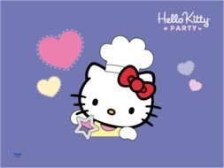 Hello Kitty Party clipart