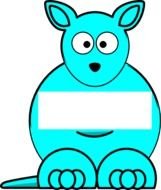 Kangaroo Clip Art N25