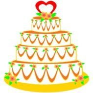 Wedding Cake Clip Art N28