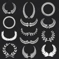 INSTANT DOWNLOAD Chalkboard Wreath And By DigitalVintageDreams $270