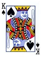 Clipart of King Playing Card