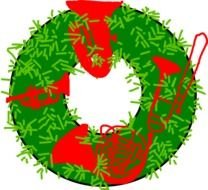 Funeral Wreath Clip Art