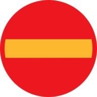 No Entry Sign Clip Art N16