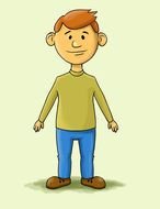 Healthy Person Cartoon