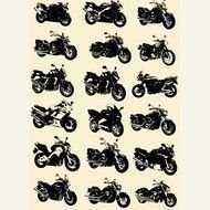Motorcycle Silhouette Vector